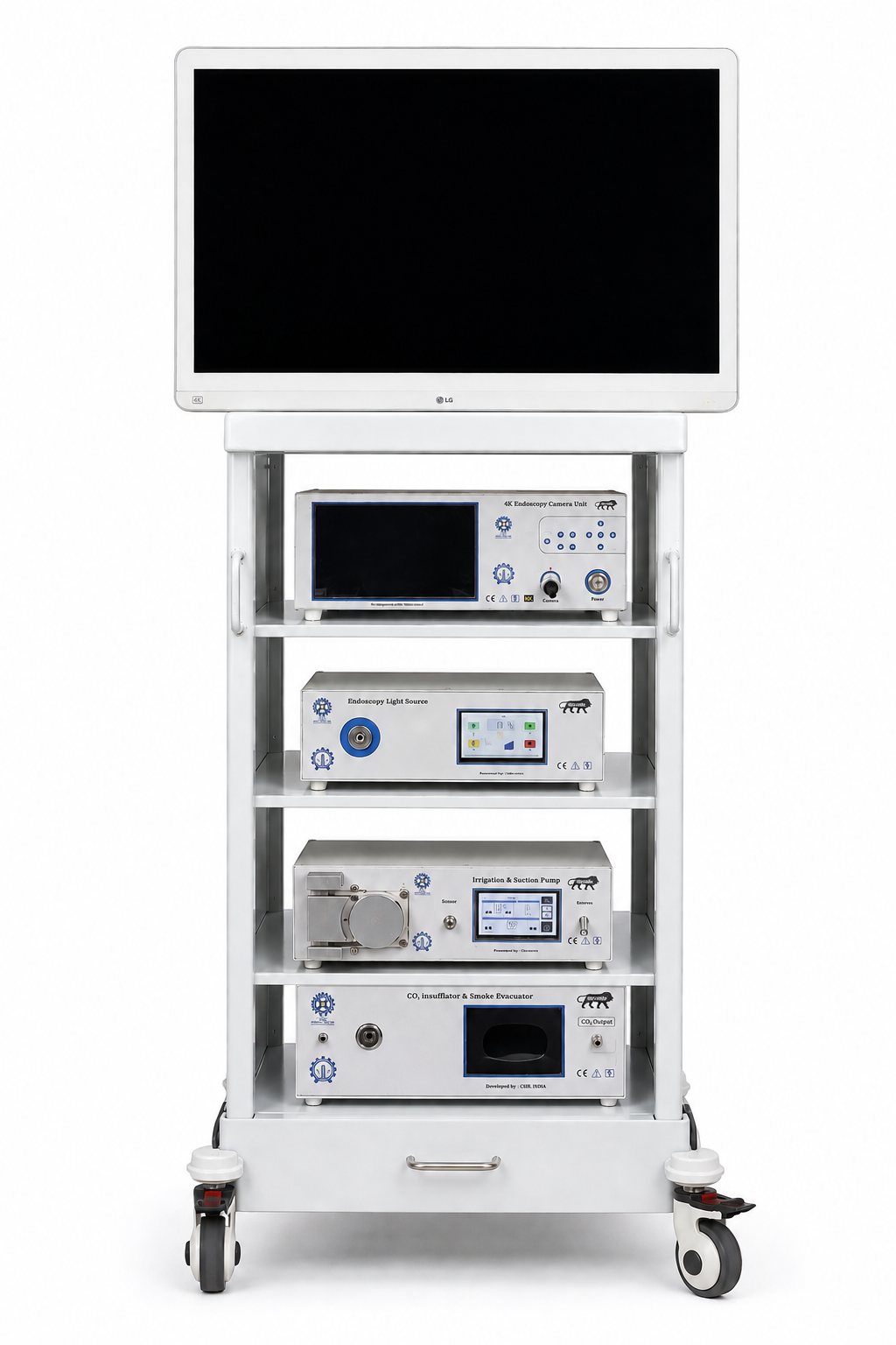 visionX 4K Laparoscopy Tower Equipment